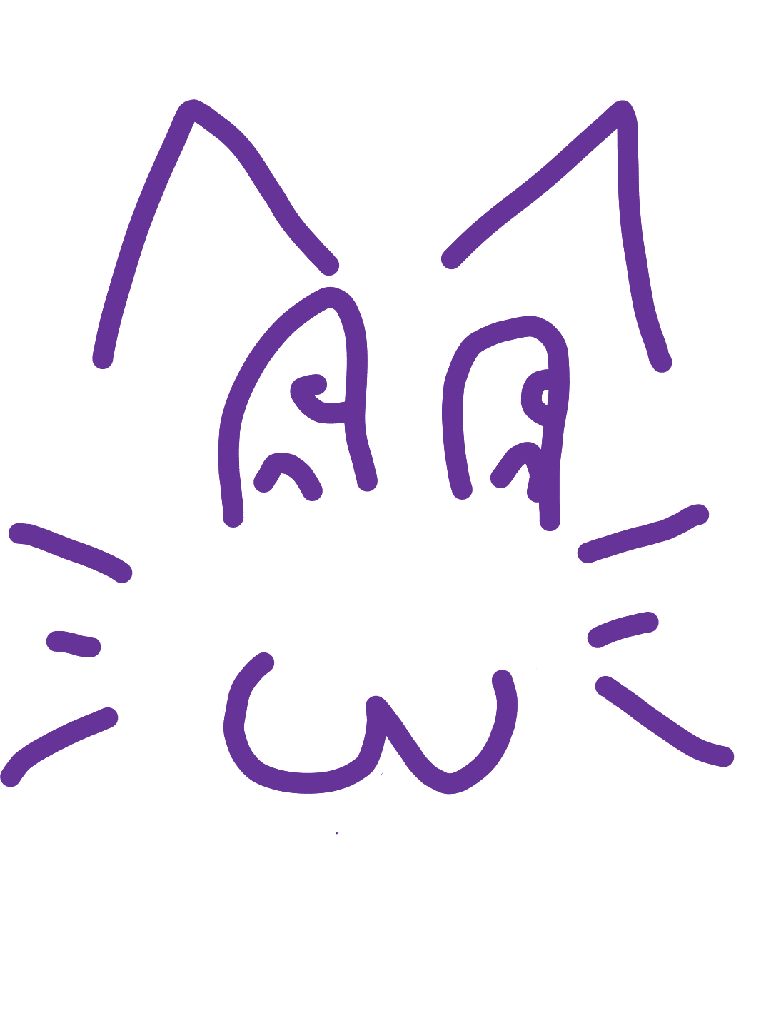 Sketch of a cat
